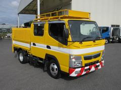 キャンター  Wキャブ  すいちょくゲート  積載2トン  乗車定員6人  全低床  平ボデー 中古車画像