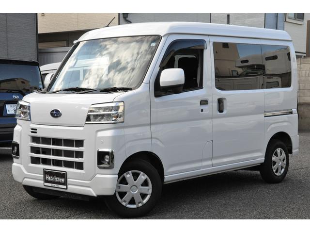 サンバーバン(スバル) ＶＣターボ　スマアシＩＩＩ　大型ディスプレイオーディオ（Ｂｌｕｅｔｏｏｔｈ）　両側パワスラ　スマートキー　純正ＬＥＤヘッドライト＆ＬＥＤフォグ　デジタルインナーミラー　バックカメラ　前後ドラレコ　ＥＴＣ 中古車画像