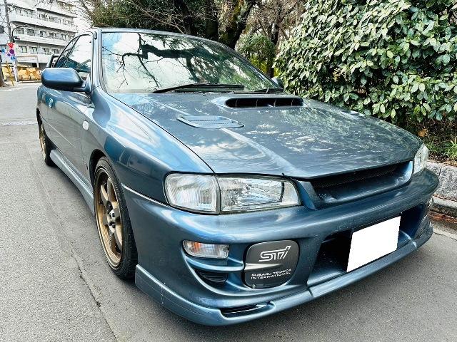 スバル インプレッサ ＷＲＸタイプＲ　ＳＴｉバージョンＶ　ワンオーナー　ＡＰＥＸｉマフラー　ＴＥＩＮ車高調　ＨＫＳキャタライザー予備権検査取得済み