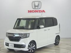 N-BOXカスタム G・EXホンダセンシング 禁煙車・純正Mナビ・サイドSRS・LED・ETC・USB・片側電動スライドドア・スマートキー 衝突被害軽減装置 エアコン 盗難防止システム PW キーフリーシステム ナビTV サイドエアバッグ ABS 中古車画像