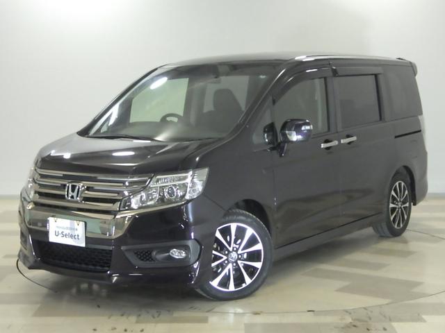 ステップワゴンスパーダ Zクールスピリット 両側電動スライドドア ETC スマートキー バックカメ ワンオーナー キーフリー ナビTV 横滑防止 記録簿付き DVD視聴可能 フルオートエアコン パワーウインドウ 禁煙 Aクルーズ 三列シート(1枚目)