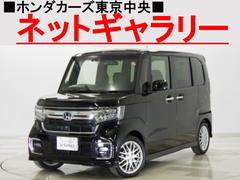 ホンダ　Ｎ−ＢＯＸカスタム　Ｌターボ　禁煙　カロッツェリアメモリーナビ　ドラレコ