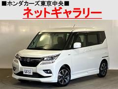 ソリオバンディット ハイブリッドMV 禁煙 純正8intナビ マルチカメラ デュアルカメラブレーキサポート 両側電動スライドドア スマートキー Bluetooth ミュージックサーバー ACC 追突被害軽減ブレーキ 誤発進抑制機能 中古車画像