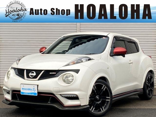 ジューク(日産) ニスモ　４ＷＤ　柿本改マフラー　ニスモ専用サス　純ナビ　フルセグ　Ｂｌｕｅｔｏｏｔｈ　バックカメラ　ＥＴＣ　プッシュスタート　ＨＩＤライト　ＬＥＤデイライト　オートリトラミラー　タイミングチェーン 中古車画像
