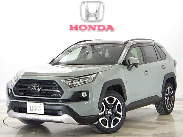 トヨタ ＲＡＶ４ アドベンチャー　禁煙・９ｉｎＴＣナビ・Ｒカメラ・前後ドラレコ・ＥＴＣ２．０・パワーバックドア・ＴＳＳ・ＲＣＴＡ・ＢＳＭ・快適温熱シート・ＬＥＤ・１オーナー　ＰＢドア　ハイビームアシスト　電動格納ミラー　ＵＳＢ接続