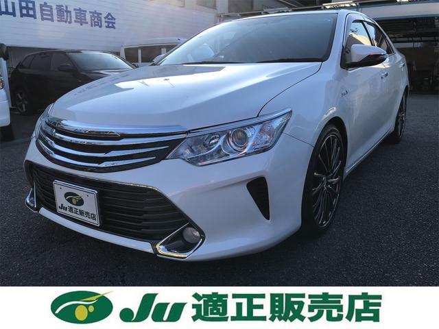トヨタ カムリ ハイブリッド ワンオーナー ｅｔｃ バックカメラ ナビの中古車 グーネット中古車