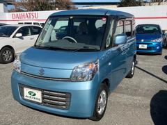 スペーシア G 社外ナビ フルセグTV スマートキー プッシュスタート 両側スライドドア 電格ミラー アイドリングストップ 社外アルミホイール 中古車画像