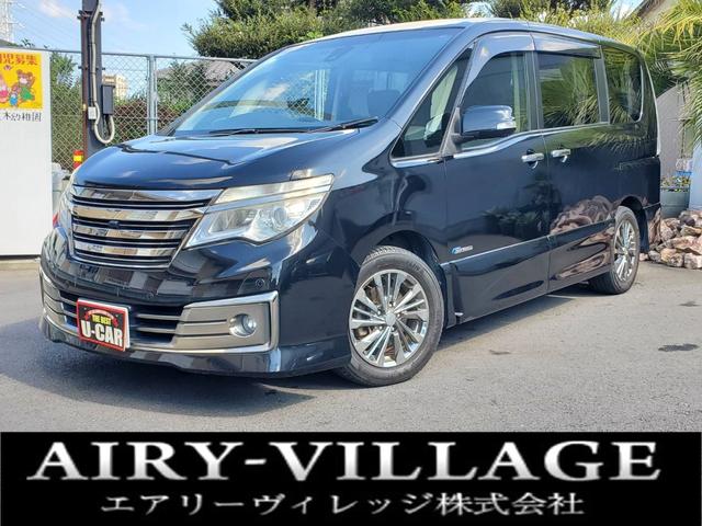 ライダーブラックラインＳ－ＨＶアドバンスドセーフティ　ユーザー買取車／純正ＳＤナビ／フルセグＴＶ／ＢＴ接続／ＣＤ・ＤＶＤ再生／ＥＴＣ／フリップダウンモニター／アラウンドビューモニター／両側パワースライドドア／セーフティパッケージ／衝突被害軽減／車検整備付