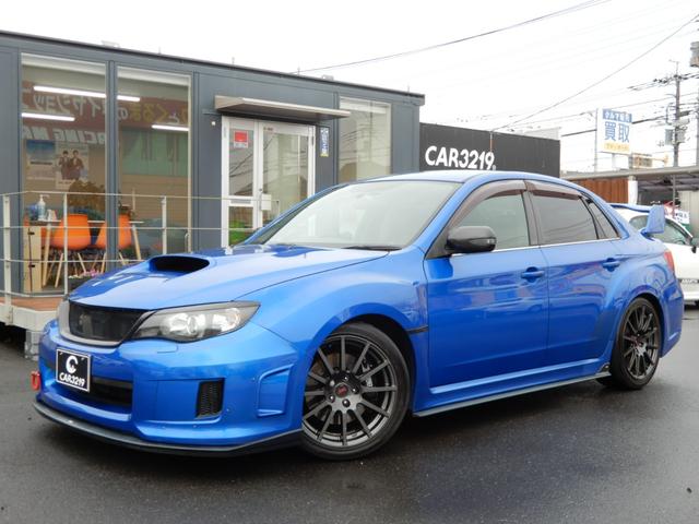 ＷＲＸ　ＳＴｉ　純正ＯＰ半革ＲＥＣＡＲＯ／Ｄｅｆｉ計器（水温・油温）／ＨＫＳ触媒・マフラー・エアクリ・ＥＶＣ・ブローオフ／ＴＥＩＮ車高調／ＢＬＩＴＺオイルクーラー／ＮＡＰＡＣスタビ／アイライン／メッシュグリル