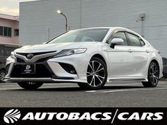 カムリ WSレザーパッケージ TRDエアロ クリアランスソナー レーンアシスト オートクルーズコントロール バックカメラ ナビ オートマチックハイビーム  LEDヘッドランプ ヘッドアップディスプレイ パドルシフト 中古車画像