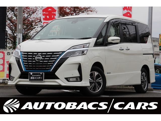 セレナ(日産) ｅ−パワー　ハイウェイスターＶ　ＥＴＣ　全周囲カメラ　ナビ　ＴＶ　クリアランスソナー　オートクルーズコントロール　衝突被害軽減システム　両側電動スライドドア　オートライト　ＬＥＤヘッドランプ　スマートキー　アイドリングストップ 中古車画像