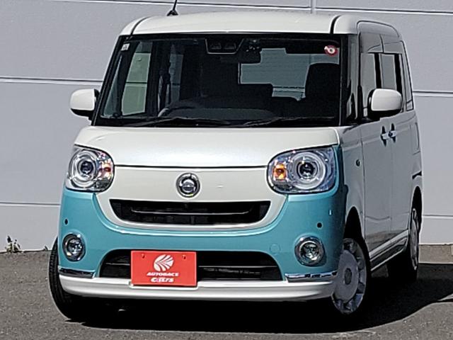 ダイハツ ムーヴキャンバス Ｇメイクアップリミテッド　ＳＡＩＩＩ　ユーザー買取車　全周囲カメラ　両側電動スライドドア　ナビ　ＴＶ　クリアランスソナー　衝突被害軽減システム　オートマチックハイビーム　オートライト　スマートキー　アイドリングストップ　　シートヒーター