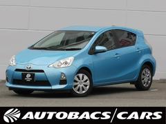 アクア S ETC バックカメラ ナビ TV オートライト スマートキー 電動格納ミラー シートヒーター CVT 衝突安全ボディ ABS ESC CD DVD再生 Bluetooth エアコン パワーステアリング 中古車画像