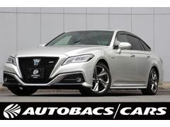 クラウンハイブリッド RSアドバンス クリアランスソナー レーンアシスト オートクルーズコントロール 衝突被害軽減システム 全周囲カメラ ナビ TV アルミホイール オートライト LEDヘッドランプ サンルーフ CVT シートヒーター 中古車画像