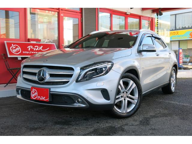 GLA250 4マチック 4WD ターボ アダプティブクルコン メーカーナビ DTV Bカメラ キーレスX2 HID ハーフレザーS シートヒーター(1枚目)
