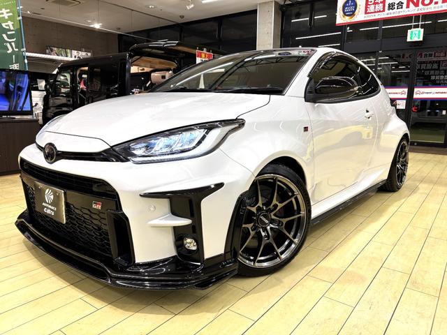 社外パーツ多数ＧＲヤリス入庫いたしました ＧＲエアロパーツ、柿本マフラー、ＨＫＳ足回り、レイズ鍛造ホイール…