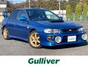 インプレッサ ＷＲＸ　ＲＡ　ＳＴｉバージョンＶＩ　リミテッド　２０００台限定車　柿本改マフラー　ＴＥＩＮ車高調　ＡＰＲａｌｌｙフォグライト　純正ＯＰ大型ダブルリアウイング　純正モモステアリング　純正１６インチＡＷ（1枚目）