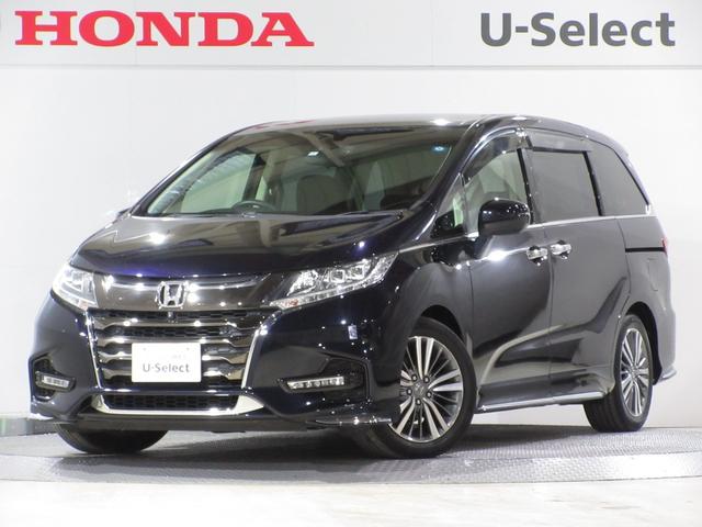 ホンダ オデッセイ アブソルート・ＥＸホンダセンシング　／ワンオーナー／禁煙車／７人乗り／ナビ／Ｂｌｕｅｔｏｏｔｈ／ＵＳＢ／音楽録音再生／ＤＶＤ／ＣＤ／ＡＭ・ＦＭ／フルセグ／後席モニター／マルチカメラ／純正ドラレコ／ＥＴＣ２．０／Ｐセンサー／シートヒーター