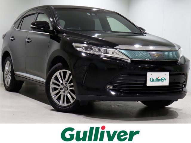 トヨタ ハリアープレミアム トヨタセーフティセンス 衝突軽減 サンルーフ 障害物センサー ７型メモリナビ 追従クルーズコントロール シーケンシャルターン パワーバックドア ｅｔｃ バックカメラ オートエアコン スマートキーの中古車 車体価格219 8万円 17 平成29 年式