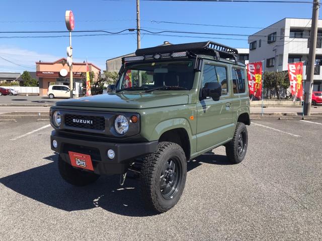 スズキ ジムニー ｘｌ アピオサッスキット４０ミリアップ アピオラテラルロッド アピオマフラー アピオタクティカルフロントバンパー アピオタクティカルリアバンパー アピオナンバー移動ステー 292 0万円 令和元年 19年 愛知県 中古車 価格 Com