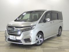 ステップワゴンスパーダ スパーダハイブリッドG・EXホンダセンシング ワンオーナー 追突軽減ブレーキ サイドエアバッグ 10型ナビ 前後カメラ ハンズフリースライド Bluetooth フルセグ USB接続 シートヒーター パワースライド スマートキー ドアバイザー 中古車画像