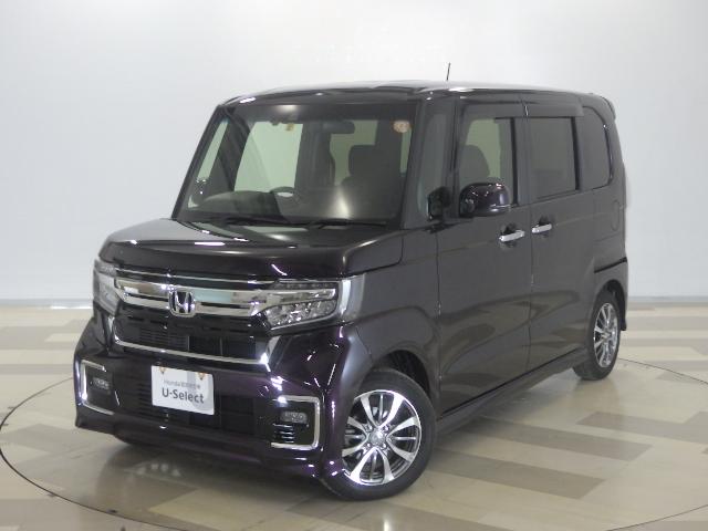 Ｎ－ＢＯＸカスタム Ｌ　・カスタム・ナビ・リアカメラ・ＥＣＴ・横滑り防止装置・障害物センサー・ドライブレコーダー・両側電動スライドドア・両席シートヒーター・ＬＥＤヘッドライト・ワンオーナー・禁煙車・ホンダセンシング　Ｐソナー（1枚目）