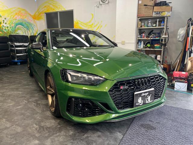 RS5（アウディ）２．９　４ＷＤ　ナビ　ガラスルーフ　アダプティブクルーズコントロール　レーンキープアシスト　衝突被害軽減ブレーキ　オートマチックハイビーム　ＥＴＣ　電動シート　シートヒーター　バックカメラ 中古車画像