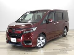 ステップワゴンスパーダ e:HEVスパーダG・EXホンダセンシング 禁煙車/ホンダセンシング/ギャザズナビ/ETC/LEDヘッドライト/アルミホイール/わくわくゲート/シートヒーター エアバック 地デジ クルコン サイドエアバッグ シ-トヒ-タ- 衝突軽減システム 中古車画像