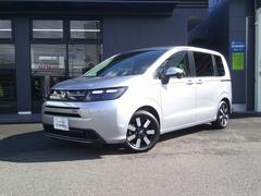 フリード エアーEX 当社デモカー使用車 バックモニター 盗難防止システム 両側パワースライドドア 横滑り防止装置 クルコン フルセグ ETC車載器 オートエアコン シートヒーター LEDヘッドライト 3列シート クリソナ 中古車画像