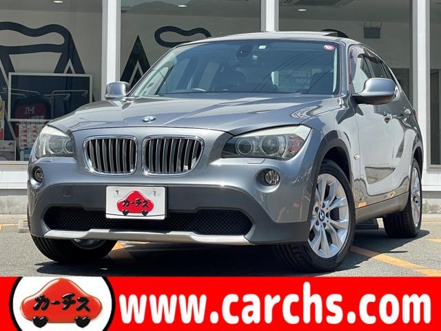 ｂｍｗ ｘ１ｘｄｒｉｖｅ ２５ｉ ハイラインパッケージ パノラマサンルーフ ナビ ｈｉｄライト スマートキー シートヒーター ｅｔｃ 禁煙車 定期点検記録簿 １年保証付き の中古車 車体価格 8万円 10 平成22 年式 走行6 7万キロ 車体色グレー 福岡県福岡市