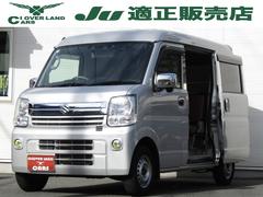 エブリイ PC AT 衝突被害軽減システム クリアランスソナー レーンアシスト ドライブレコーダー ETC 両側スライドドア キーレスエントリー 電動格納ミラー 盗難防止システム ABS ESC エアコン 中古車画像