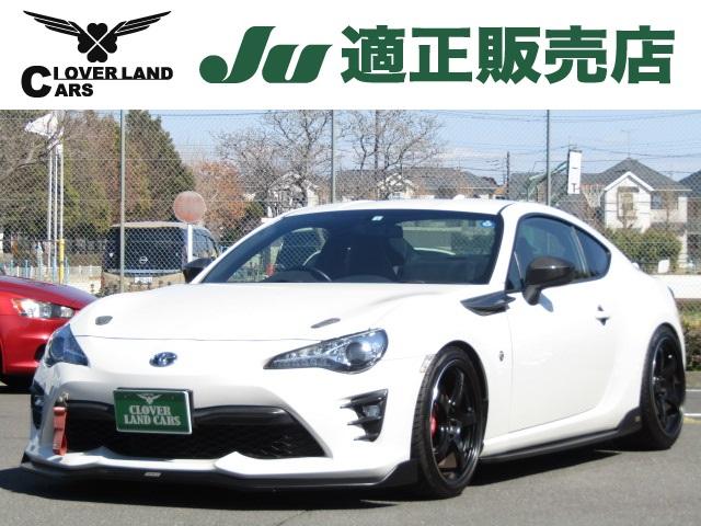 トヨタ ８６ ＧＴリミテッド　ハイパフォーマンスパッケージ　パドルシフト　ＴＯＭ’Ｓエアロ・マフラー　ＢＬＩＴＺ車高調　クロススピード１８ＡＷ　ブレンボ　クルコン　半革シート　シートヒーター　ナビ・フルセグ　バックカメラ　ＤＶＤ　ＢＴ接続　ＬＥＤ