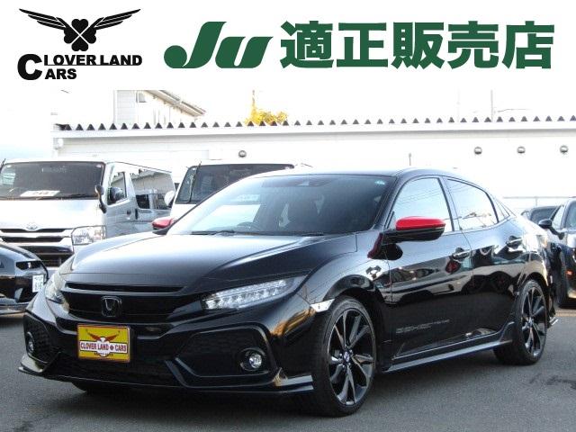 ハッチバック　６速ＭＴターボ／ホンダセンシング／レーダークルーズ／衝突軽減ブレーキ／ＥＴＣ／純正フルセグナビ／バックカメラ／ブルートゥース／ドライブレコーダー／シートヒーター／ＬＥＤ／フォグ／