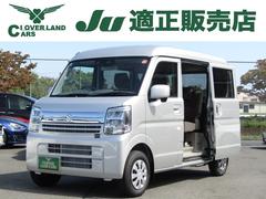 エブリイ ジョイン 6型 セ-フティS 届出済未使用車 USB充電 レベライザ- 障害物センサ- オ-バ-ヘッドシェルフ  レ-ンキ-プアシスト フルフラット スマートキ- Pスタ-ト シ-トヒ-タ- LEDヘッド 中古車画像