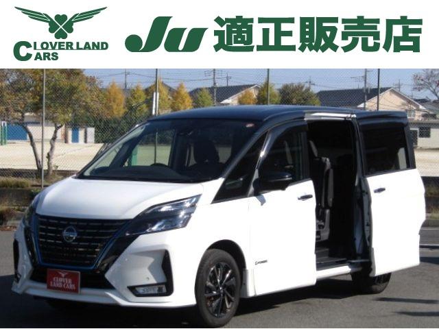 プロパイロット／純正１０インチナビ／フリップダウン／ 前後ドラレコ／アラウンドビュー／シートヒーター／両側電動スライド／