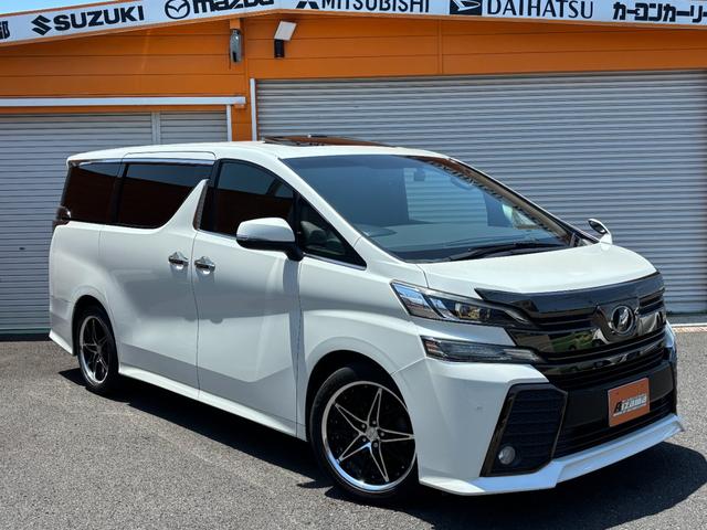 トヨタ ヴェルファイア ２．５Ｚ　Ａエディション　ゴールデンアイズ　アルパインＢＩＧＸ