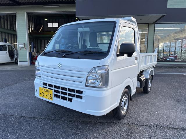 頑丈ダンプ　届出済未使用車　４ＷＤ　５ＭＴ　新明和製　純正ラジオ　エアコン　パワステ
