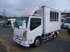 日産　アトラストラック　パネルバン　キッチンカー　左右開口部　換気扇照明