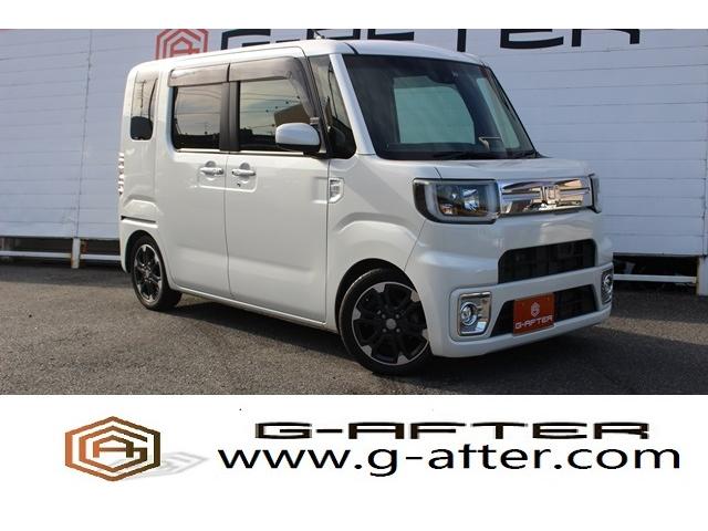 ダイハツ ウェイク Ｇターボ　レジャーエディションＳＡＩＩ　後期型／４ＷＤ／社外９型ナビ／地デジ／両側電動／衝突軽減／シートヒーター／ＬＥＤヘッド／