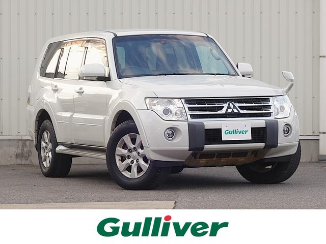 パジェロ(三菱) ロング エクシード 4WD 軽油 純正フリップダウン 純正メモリナビ CD DVD BT フルセグ USB MSV バックカメラ クルコン HIDオート シートヒーター 純正アルミ ステアリングスイッチ キーレス ETC 中古車画像