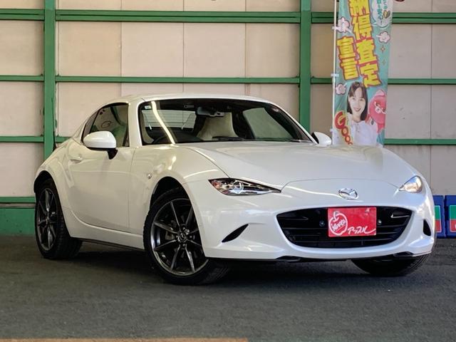 ロードスターＲＦ(マツダ) ＶＳ　純正ナビ・ＴＶ／ＥＴＣ２．０／セーフティーパッケージ／ＬＥＤヘッドランプ／タン革シート／シートヒーター／バックカメラ／アドバンストキー２本 中古車画像