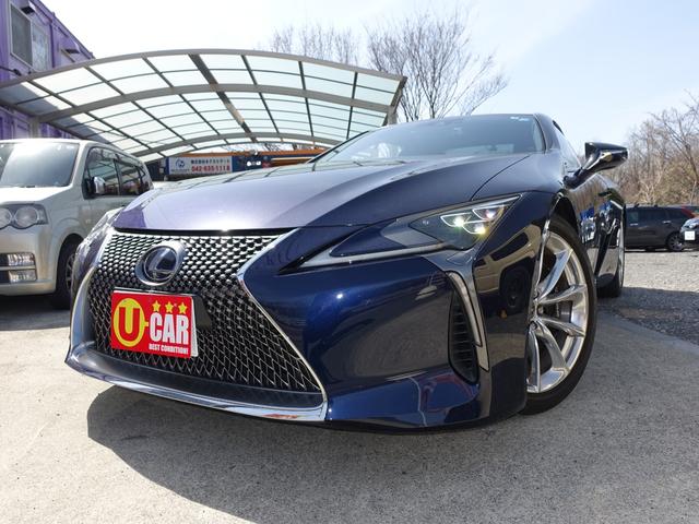 ＬＣ(レクサス) ＬＣ５００ｈ　Ｌパッケージ　ナビＴＶ　赤革シート　パノラマルーフ　ブラインドスポットモニター　ヘッドアップディスプレイ 中古車画像