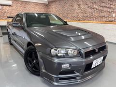 日産　スカイライン　２５ＧＴ　オールペイント済み日産純正ＫＡＤ　Ｒ３４ＧＴＲ純正フロンドバンパー　ＵＲＡＳリアフェンダー