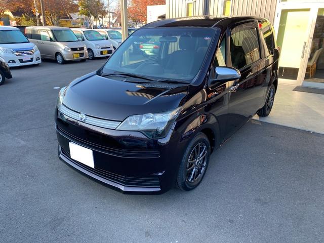 スペイド(トヨタ) Ｆ　ジャック　ＥＴＣ　バックカメラ　ナビ　ＴＶ　オートライト　ＨＩＤ　スマートキー　電動格納ミラー　ＣＶＴ　アルミホイール　ＣＤ　Ｂｌｕｅｔｏｏｔｈ　盗難防止システム　衝突安全ボディ　ＡＢＳ　ＥＳＣ　エアコン 中古車画像