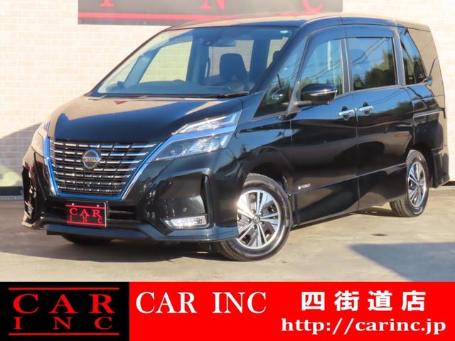 セレナ(日産) ｅ−パワー　ハイウェイスターＶ　ワンオーナー　純正１０インチナビ　アラウンドビューモニター　フリップダウンモニター　プロパイロット　両側パワースライドドア　衝突被害軽減ブレーキ　パーキングアシスト　ＬＥＤヘッドライト　ＥＴＣ 中古車画像