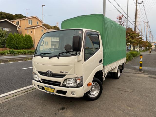 ロングフルジャストロー　トラック　幌　ＡＴ　エアコン　パワーウィンドウ　運転席エアバッグディーゼルターボ　ＡＴ　幌付きＥＴＣ車両総重量３４９５