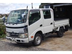 トヨエース Wキャブロングシングルジャストロ ガソリン 5速ミッション 車両総重量3080kg 最大積載量1000kg 6人乗り 普通免許 中古車画像