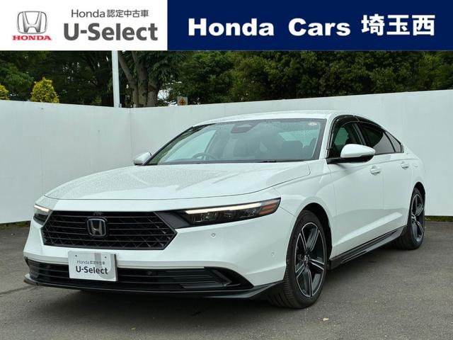 ｅ：ＨＥＶ　ワンオーナー・本革シート・左右電動シート・シートヒーター・ＨｏｎｄａＳＥＮＳＩＮＧ・前後ドラレコ・前後障害物センサー・純ナビＴＶ・ホンダコネクト・Ｒカメラ・ＥＴＣ２．０・ＬＥＤ・オートハイビーム・ＡＷ