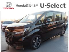 ステップワゴンスパーダ スパーダ・クールスピリットホンダセンシング ターボ車 サイドエアバック スマートキ 左右電動スライドドア バックモニタ Wエアコン 地TV ナビ&TV 三列シート USB 助手席エアバッグ ドライブレコーダ AAC 横滑り防止機能 シートヒータ 中古車画像