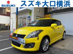 スイフトスポーツ ベースグレード ナビ フルセグTV Bluetoothオーディオ接続 バックカメラ ETC ドライブレコーダー前後 HID スマートキー 純正アルミホイール 盗難警報装置 自社保証付き 中古車画像